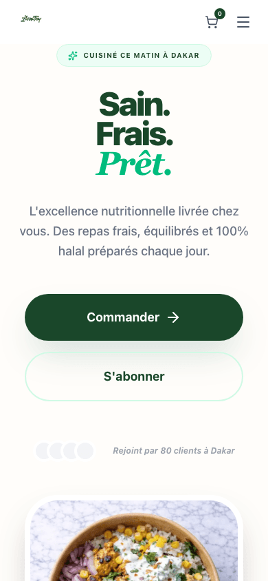 Healthy.sn - Capture mobile